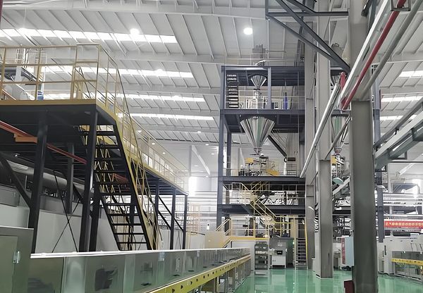 滑石粉投料 - 輸送 - 篩分 - 混合應(yīng)用生產(chǎn)線